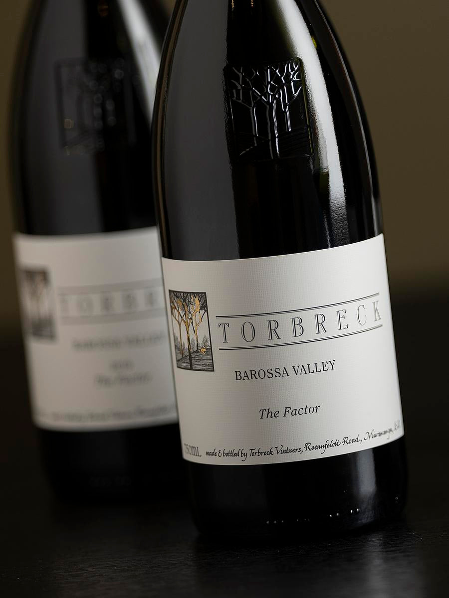 Torbreck The Factor Barossa Valley Shiraz | Angled close up shot